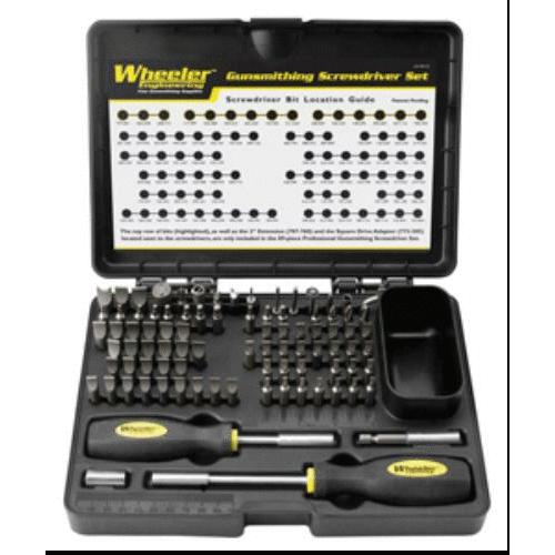 Wheeler 89-Pc Deluxe Screwdriver Kit