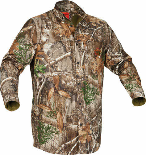 Arctic Shield Trek Button Up Shirt Realtree Edge X-large