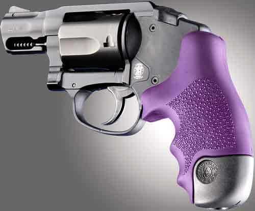 Hogue Grips S&W J Frame Rb Cent./Poly Bodyguard Purple