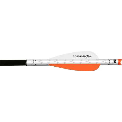 New Archery <span style="font-weight:bolder; ">Nap</span> QUICKFLETCH W/3" QUICKSPIN VANES For Crossbow W/O/O 6Pk