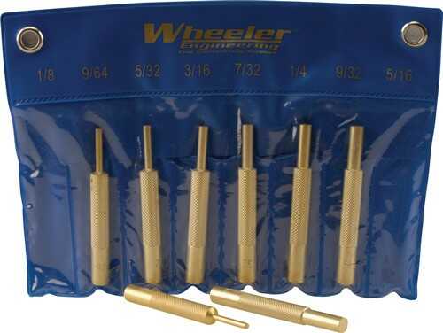 8-Piece Brass Punch Set With Storage Pouch Md: 780194