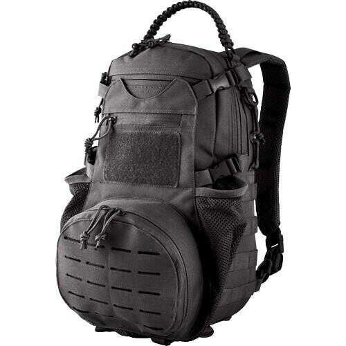 Red Rock Outdoor Gear Ambush Pack Black with COLLAPSILBE Mesh POCKET