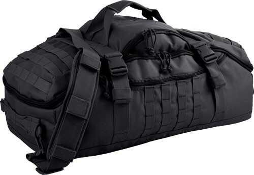 Red Rock Traveler DUFFLE Bag Black Backpack Or Lug-img-0