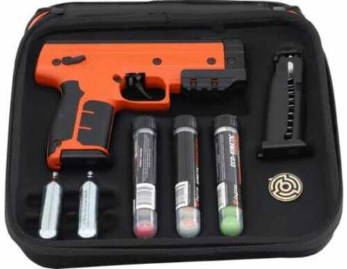 BYRNA LE Pepper Kit Orange W/2 7Rnd Mags & 15 PROJECTILES