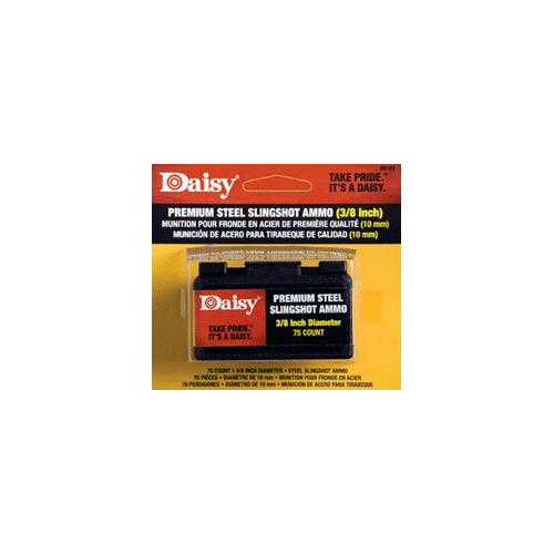 Daisy Outdoor Products Slingshot AMMUNTION 3/8" Steel 75-Count Pack