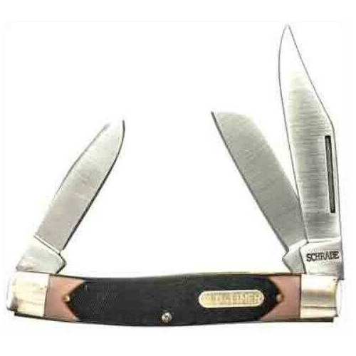 Schrade Knife Senior 3-Blade 3" S/S DELRIN