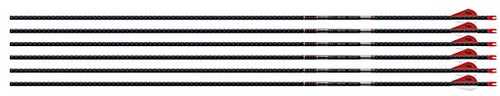 Easton Arrow 5mm FMJ 300 with Ho 6-Pack with 2" Blazer Vanes