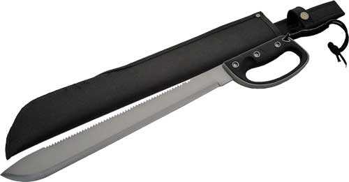 Szco Rite Edge 19" Rubber Grip Machete 24.75" Overall Length