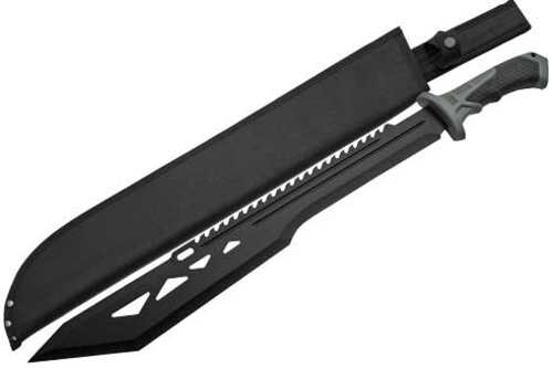 SZCO Rite Edge 20" Macho Machete Black W/Sheath 25" OAL