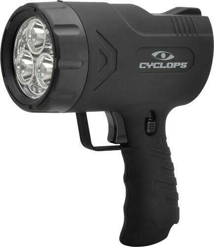 Cyclops Solutions / GSM Outdoors Spotlight Rechargeable Handheld SIRUS 300 LUM Led Black