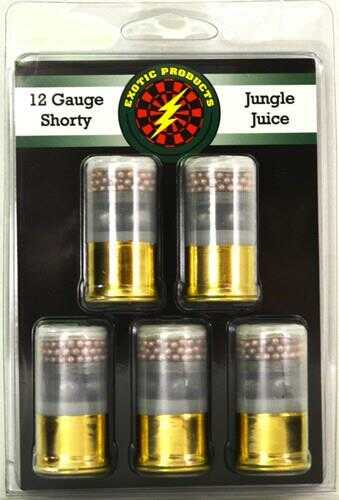 12 Gauge 5 Rounds Ammunition Exotic Products Shotgun Ammo 1 3/4" 3 Pellets Lead #00 Buck