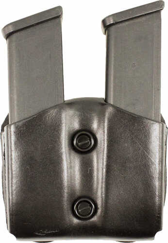 DESANTIS Double Mag Pouch OWB Leather Ruger 57 Black