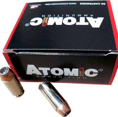 Atomic 10MM 155 Gr Bonded JHP Ammo 20 Round-img-0