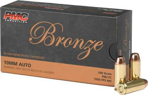 PMC Ammo 10MM Auto 200Gr. FMJ-Tc 50-Pack
