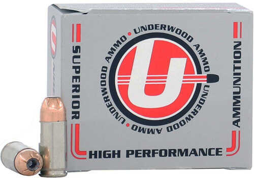 9mm Luger 20 Rounds Ammunition Underwood Ammo 115 Grain Hollow Point