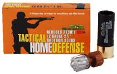 12 Gauge 5 Rounds Ammunition Brenneke 2 3/4" 1 oz Slug #Slug