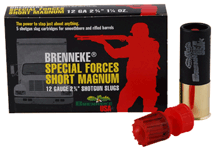 12 Gauge 5 Rounds Ammunition Brenneke 2 3/4" 1 1/4 oz Slug #Slug