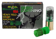 Brenneke Green Lightning Slugs 12 ga. 2 3/4 in. 1 1/4 oz. 5 rd. Model: SL-122HFSGL
