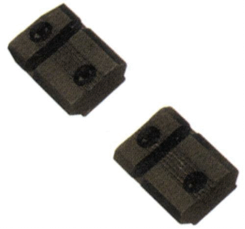 Traditions Mount Bases For Bolt In-Line Rifles 2-Pc Black