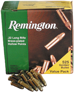 22 Long Rifle 525 Rounds Ammunition Remington 36 Grain Lead
