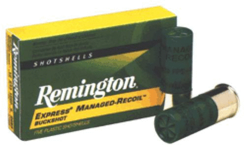 12 Gauge 5 Rounds Ammunition Remington 2 3/4" 9 Pellets Lead #00 Buck