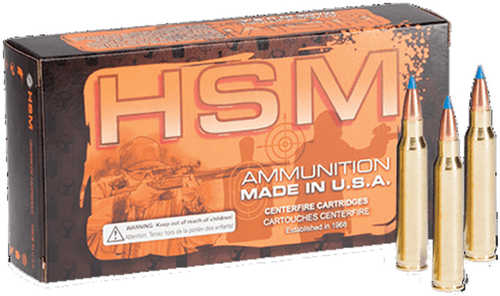 HSM Ammo .222 Remington 50Gr. Hornady V-Max 20-Pack