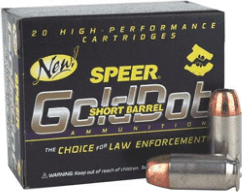 45 ACP 20 Rounds Ammunition Speer 230 Grain Hollow Point