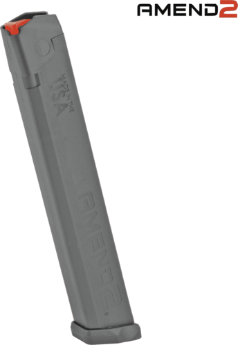 Amend2 Magazine Glock Double Stack 9MM 34 Round Polymer FDE