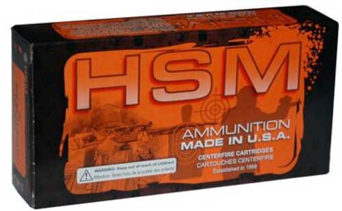 300 AAC Blackout 20 Rounds Ammunition HSM 130 Grain Jacketed Hollow Point