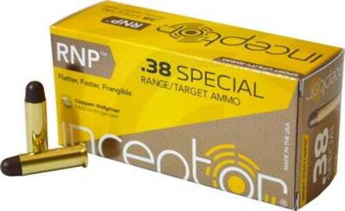 38 Special 50 Rounds Ammunition Polycase 84 Grain Full Metal Jacket