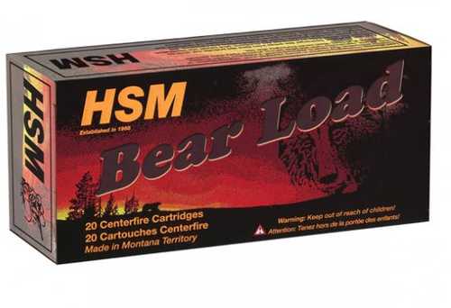 450 Bushmaster 20 Rounds Ammunition HSM 300 Grain Jacketed Soft Point