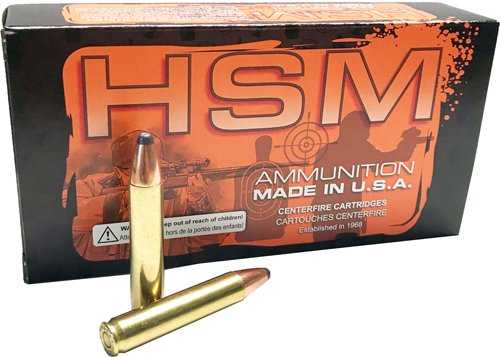 45-70 Government 20 Rounds Ammunition HSM 350 Grain Soft Point