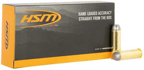 HSM .500 S&W Magnum 330 Grain Lead Round Nose Flat Point 20 Rounds