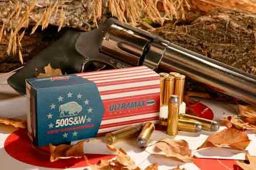 500 S&W 20 Rounds Ammunition Ultramax 440 Grain Lead