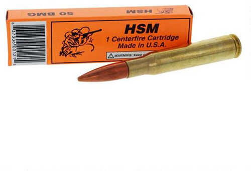 HSM Ammunition .50 BMG Hornady A-Max Dummy Round 1-Pack