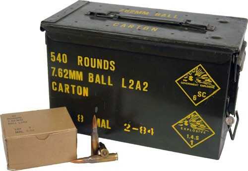 308 Winchester 540 Rounds Ammunition SME Ordnance-Syarikat Malaysia Explosives 147 Grain Full Metal Jacket