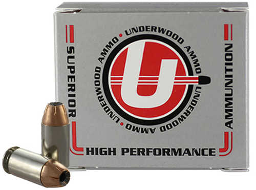 Underwood 45 Super 185 Grain Jacketed Hollow Point 20 Rounds