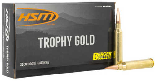 HSM TG 6.5 Prc 130Gr Berger VLD 20 Rounds