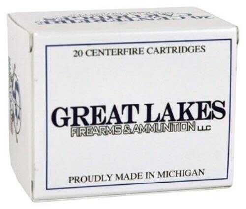454 Casull 20 Rounds Ammunition Great Lakes Firearms & Ammo 300 Grain Lead Nose