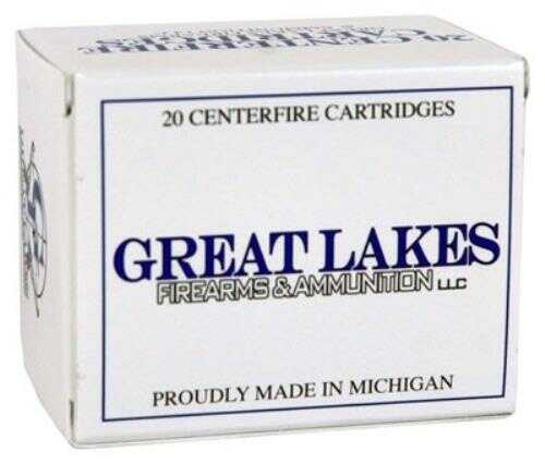10mm 20 Rounds Ammunition Great Lakes Firearms & Ammo 155 Grain Jacketed Hollow Point