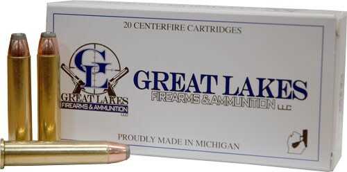 45-70 Government 20 Rounds Ammunition Great Lakes Firearms & Ammo 300 Grain Jacketed Hollow Point
