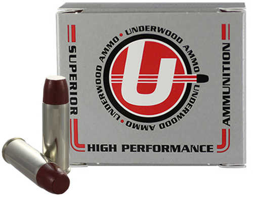 Underwood .45 Long Colt +P 325 Grain Lead Flat Nose Gas Check 20 Rounds