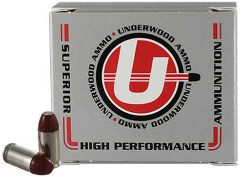 Underwood 380 ACP +P 100 Grain Flat Nose 20 Rounds