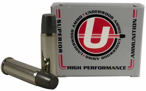 Underwood .44 Remington Magnum +P+ 340 Grain Lead Flat Nose 20 Rounds