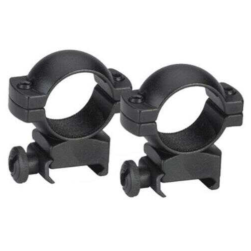 Click to see larger image. Traditions Rings 1" Weaver High Matte Black