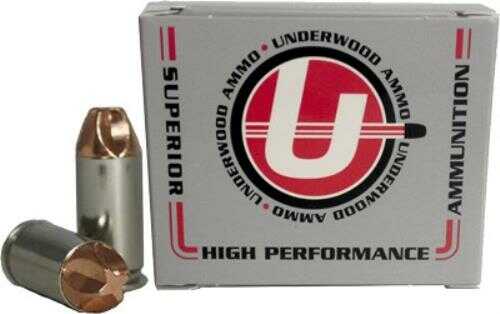 40 S&W 20 Rounds Ammunition Underwood Ammo 115 Grain Hollow Point