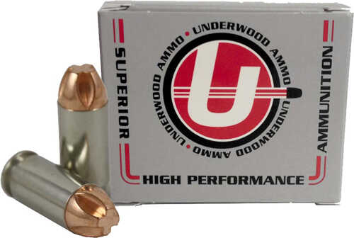 40 S&W 20 Rounds Ammunition Underwood Ammo 100 Grain Hollow Point