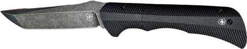 Click to see larger image. Templar Knife Auto Folder 3.25" Pwdr D2 Stnwsh/black Tanto