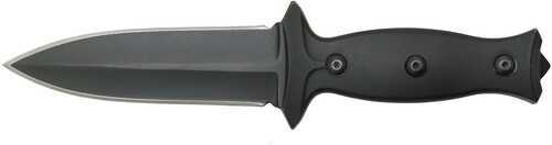 Click to see larger image. ABKT Elite Boot Knife 3.5" Blade With Metal & Nylon Clips