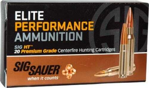 300 AAC Blackout 20 Rounds Ammunition Sig Sauer 120 Grain Open Tip Match